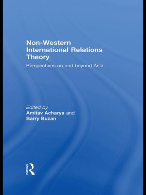 cover image of Non-Western International Relations Theory